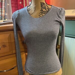 Prince and Fox Striped Long Sleeve Top